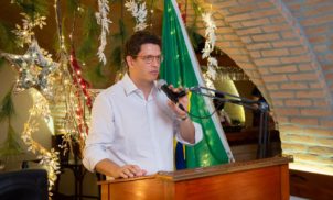 Ricardo Salles, ex-ministro do meio ambiente, dá palestra em Valinhos