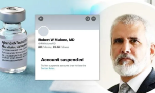Dr. Robert Malone suspenso permanentemente do Twitter