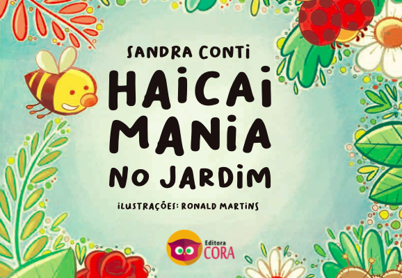 “Haicai Mania – No Jardim”, livro por Sandra Conti